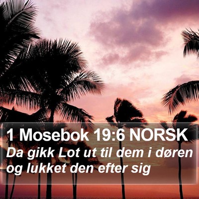 1 Mosebok 19:6 NORSK Bible Verse Image