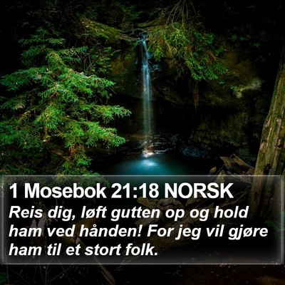 1 Mosebok 21:18 NORSK Bible Verse Image