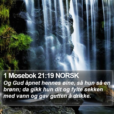 1 Mosebok 21:19 NORSK Bible Verse Image