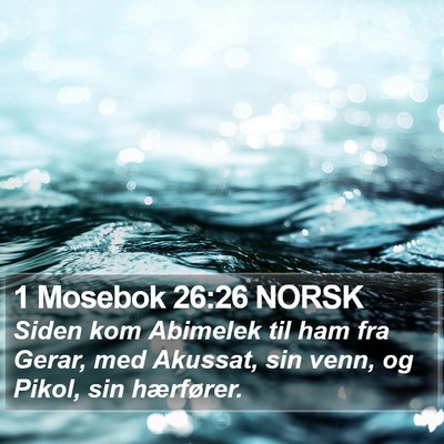 1 Mosebok 26:26 NORSK Bible Verse Image