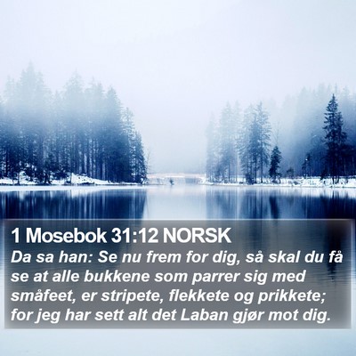 1 Mosebok 31:12 NORSK Bible Verse Image