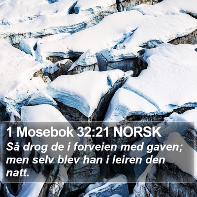 1 Mosebok 32:21 NORSK Bible Verse Image