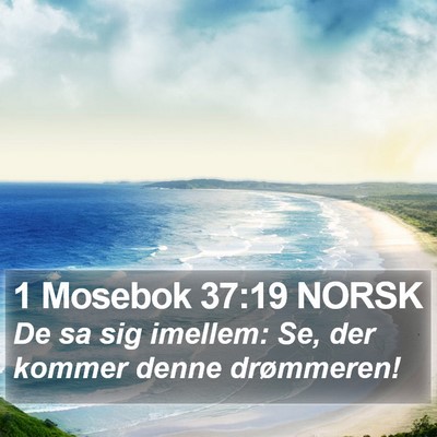 1 Mosebok 37:19 NORSK Bible Verse Image