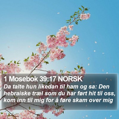 1 Mosebok 39:17 NORSK Bible Verse Image