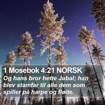 1 Mosebok 4:21 NORSK Bible Verse Image