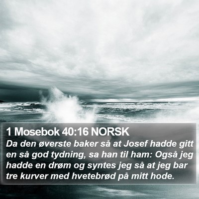 1 Mosebok 40:16 NORSK Bible Verse Image