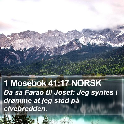1 Mosebok 41:17 NORSK Bible Verse Image