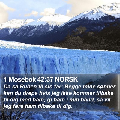 1 Mosebok 42:37 NORSK Bible Verse Image