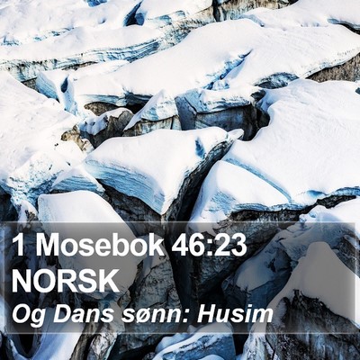 1 Mosebok 46:23 NORSK Bible Verse Image