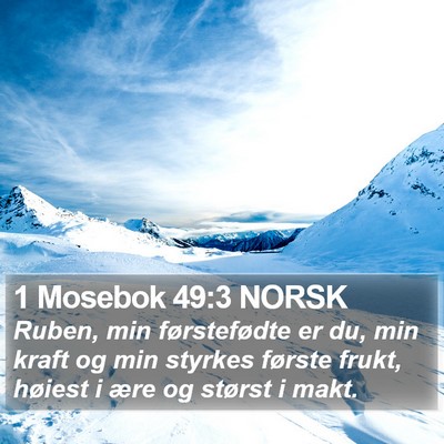 1 Mosebok 49:3 NORSK Bible Verse Image