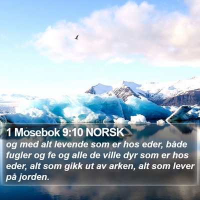 1 Mosebok 9:10 NORSK Bible Verse Image
