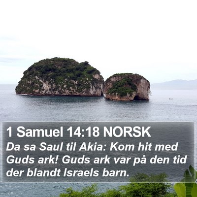 1 Samuel 14:18 NORSK Bible Verse Image