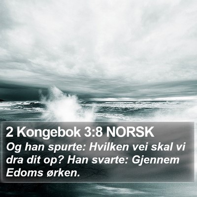 2 Kongebok 3:8 NORSK Bible Verse Image