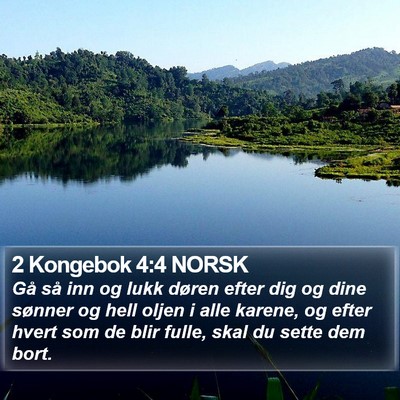 2 Kongebok 4:4 NORSK Bible Verse Image