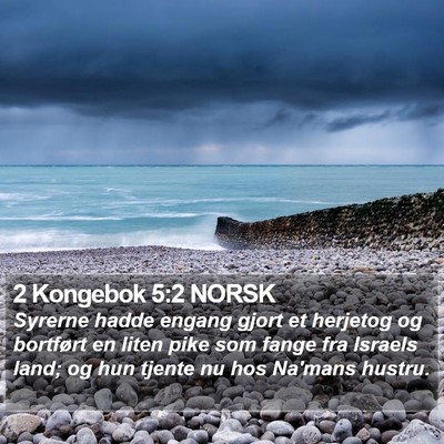 2 Kongebok 5:2 NORSK Bible Verse Image