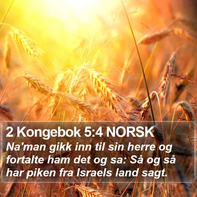 2 Kongebok 5:4 NORSK Bible Verse Image