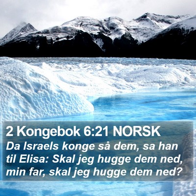2 Kongebok 6:21 NORSK Bible Verse Image