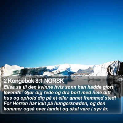 2 Kongebok 8:1 NORSK Bible Verse Image