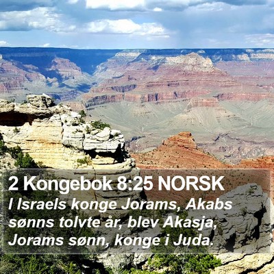 2 Kongebok 8:25 NORSK Bible Verse Image