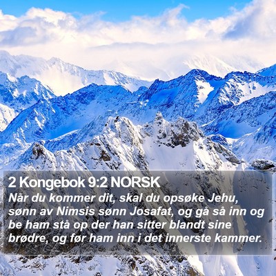 2 Kongebok 9:2 NORSK Bible Verse Image