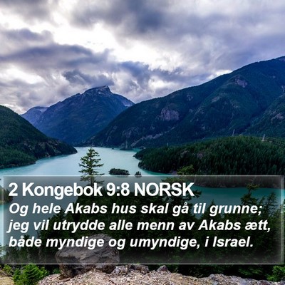2 Kongebok 9:8 NORSK Bible Verse Image