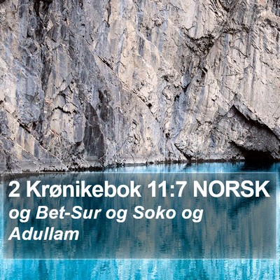2 Krønikebok 11:7 NORSK Bible Verse Image