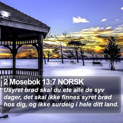 2 Mosebok 13:7 NORSK Bible Verse Image