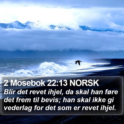 2 Mosebok 22:13 NORSK Bible Verse Image