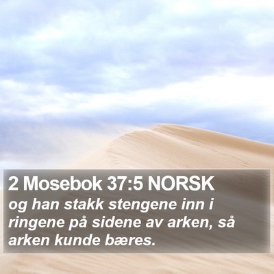 2 Mosebok 37:5 NORSK Bible Verse Image