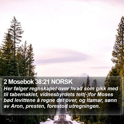 2 Mosebok 38:21 NORSK Bible Verse Image