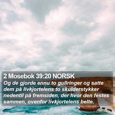 2 Mosebok 39:20 NORSK Bible Verse Image