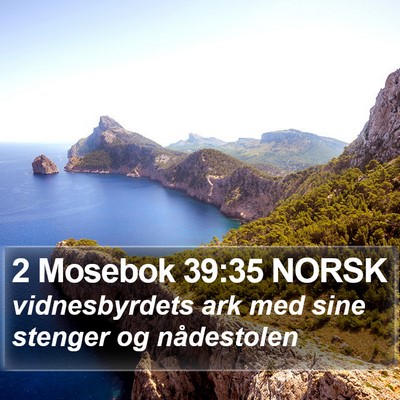 2 Mosebok 39:35 NORSK Bible Verse Image