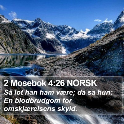 2 Mosebok 4:26 NORSK Bible Verse Image