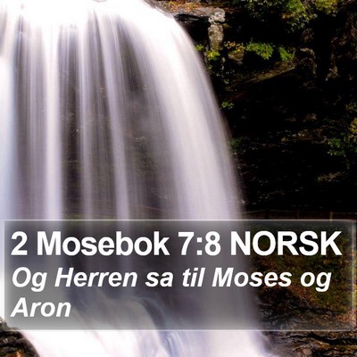 2 Mosebok 7:8 NORSK Bible Verse Image