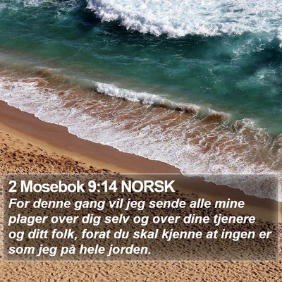2 Mosebok 9:14 NORSK Bible Verse Image