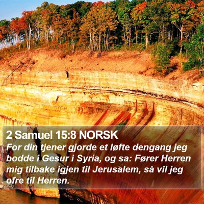 2 Samuel 15:8 NORSK Bible Verse Image