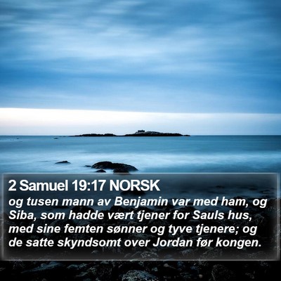 2 Samuel 19:17 NORSK Bible Verse Image