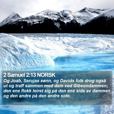 2 Samuel 2:13 NORSK Bible Verse Image