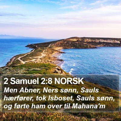 2 Samuel 2:8 NORSK Bible Verse Image