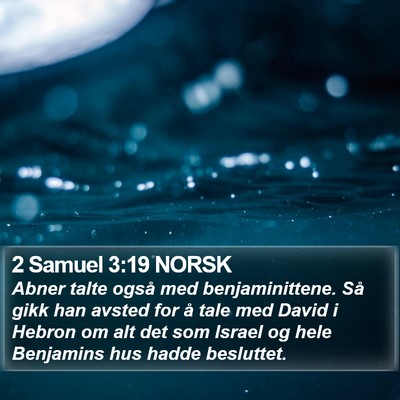 2 Samuel 3:19 NORSK Bible Verse Image