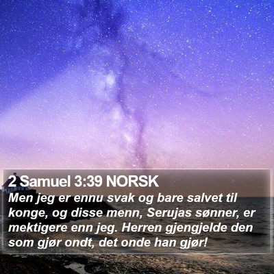 2 Samuel 3:39 NORSK Bible Verse Image