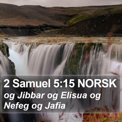 2 Samuel 5:15 NORSK Bible Verse Image