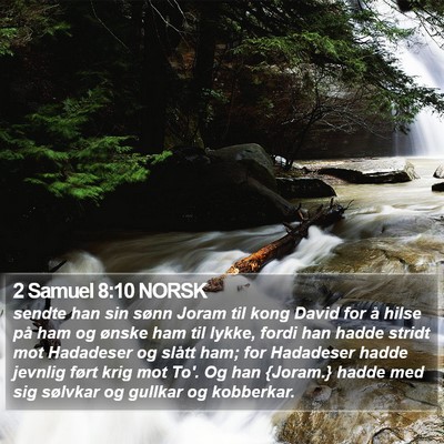 2 Samuel 8:10 NORSK Bible Verse Image
