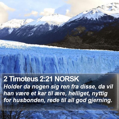2 Timoteus 2:21 NORSK Bible Verse Image