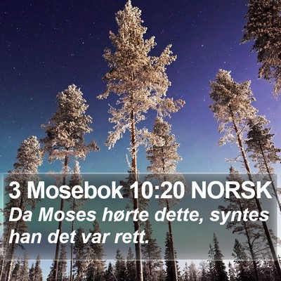 3 Mosebok 10:20 NORSK Bible Verse Image