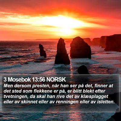 3 Mosebok 13:56 NORSK Bible Verse Image