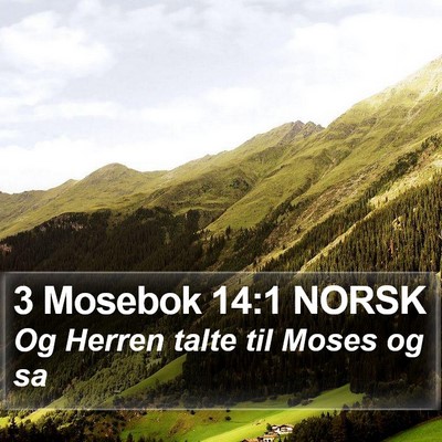 3 Mosebok 14:1 NORSK Bible Verse Image