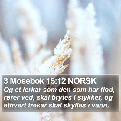 3 Mosebok 15:12 NORSK Bible Verse Image