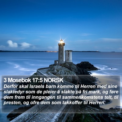 3 Mosebok 17:5 NORSK Bible Verse Image