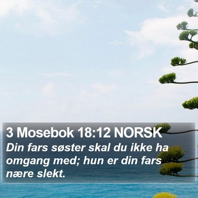 3 Mosebok 18:12 NORSK Bible Verse Image